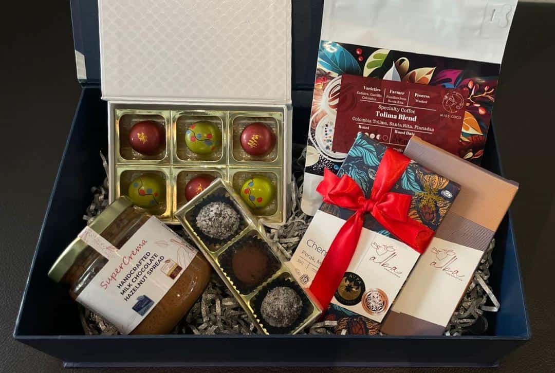 Corporate chocolate gifts in Kuala Lumpur: how to order for Christmas